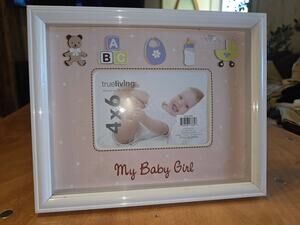 True Living My Baby Girl 4x6 Photo Frame